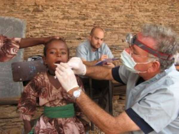 Dental students offer free check ups for Asikuma-Odeben residents